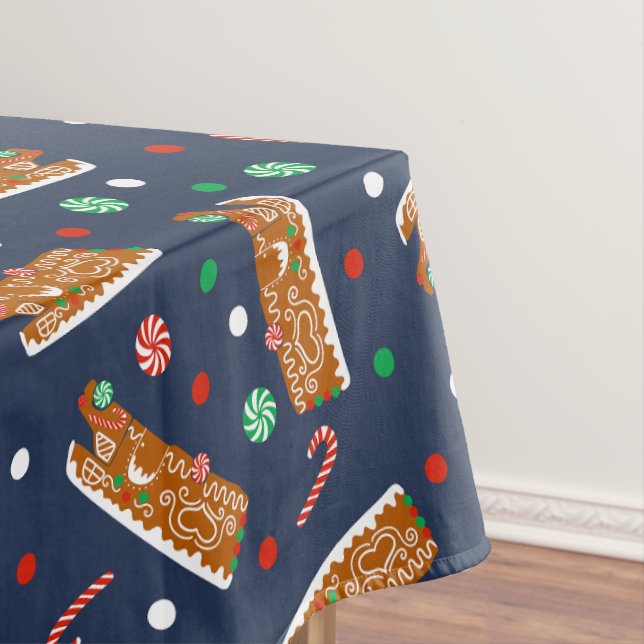 Nappe RV en pain d'épices Classe C Camper Noël (In Situ)