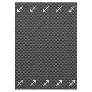Nappe Sagittarius SIGNE Zodiaque Style fibre de carbone