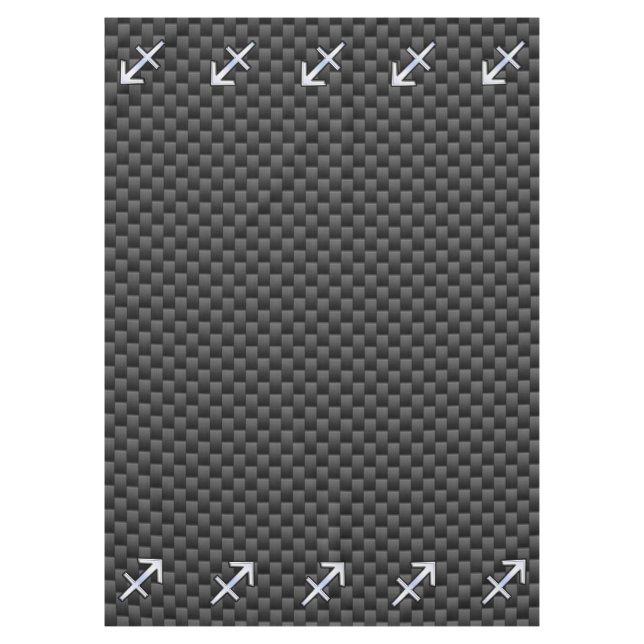 Nappe Sagittarius SIGNE Zodiaque Style fibre de carbone (Devant)