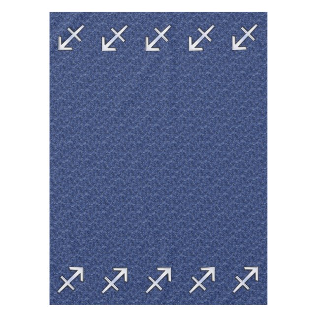 Nappe Sagittarius Zodiac Sign on Navy Camouflage numériq (Devant)