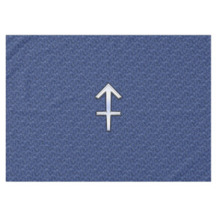 Nappe Sagittarius Zodiac Sign on Navy Camouflage numériq