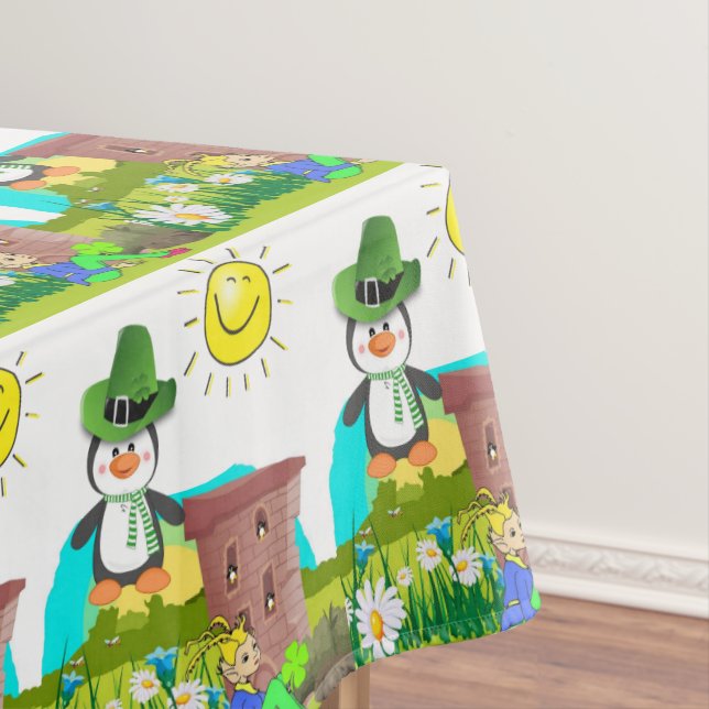 Nappe Saint Patrick's Day Penguin (In Situ)