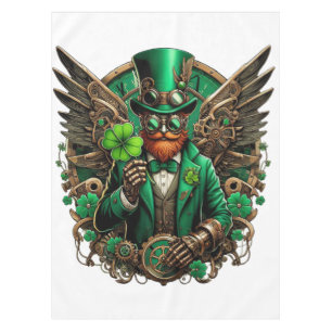 Nappe Saint Patrick's Day trèfle à vapeur