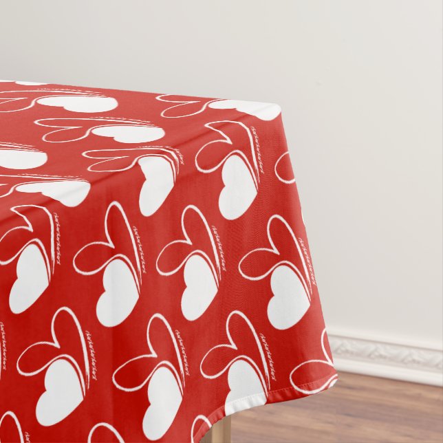 Nappe Saint-Valentin Coeurs Tordus (In Situ)