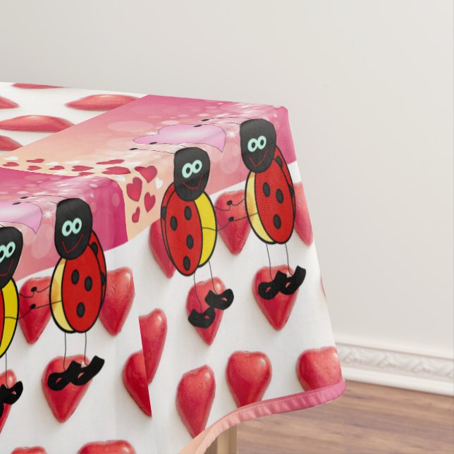 Nappe Saint Valentin Ladybug (In Situ)