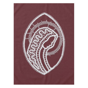 Nappe Sainte Vierge Marie, dentelle