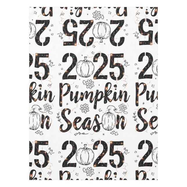 Nappe Saison citrouille 2025 - Thanksgiving 2025 (Devant)