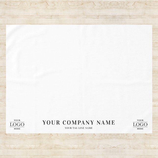 Nappe Salon commercial promotionnel de l'entreprise sur  (Créateur téléchargé)
