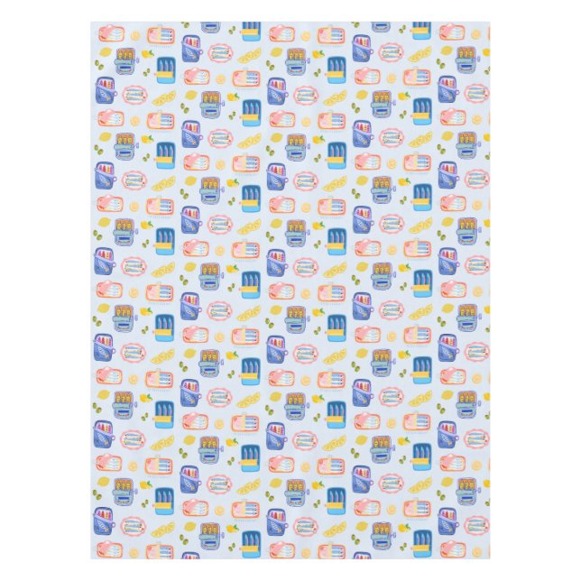 Nappe Sardines et citrons (Devant)