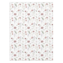 Sauge rose verte aquarelle fleur sauvage