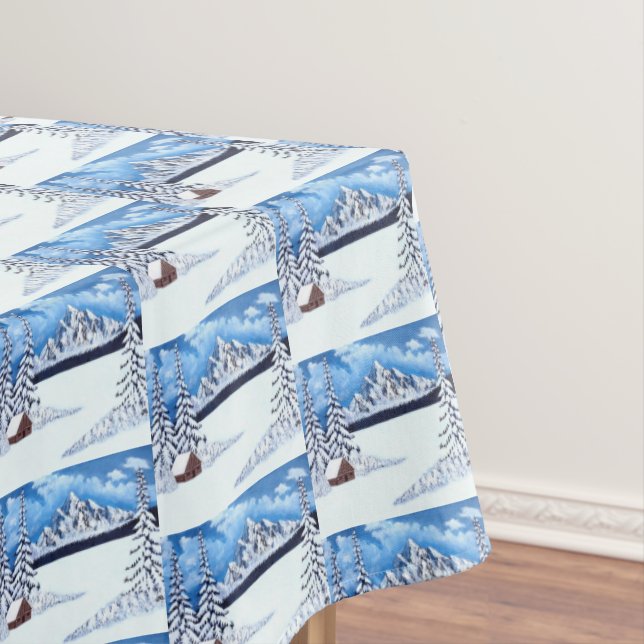 Nappe Scène hivernale (In Situ)