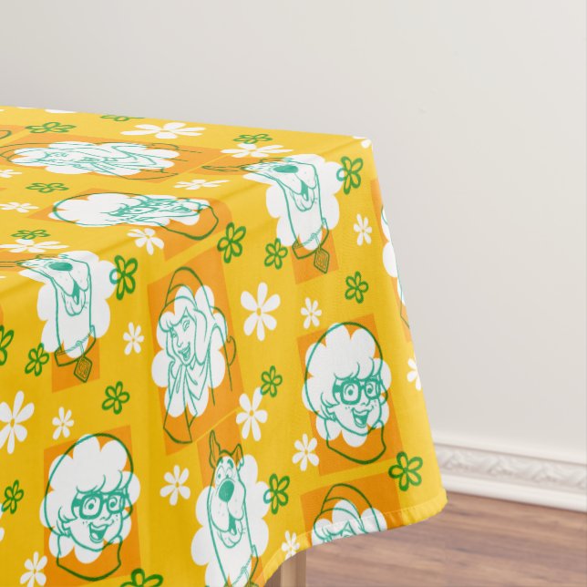 Nappe Scooby-Doo | Modèle floral de caractère (In Situ)