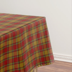 Nappe Scottish Clan Scrymgeour Orange Red Tartan