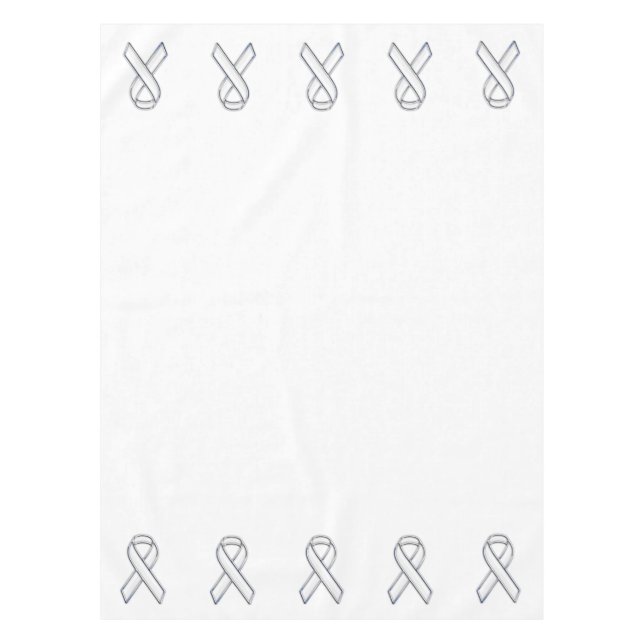 Nappe Sensibilisation au ruban blanc ceinturé pour impre (Devant)