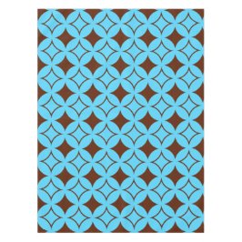 Nappe Shippo bleu et marron