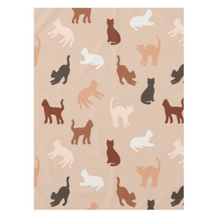 Nappe Silhouette de chat