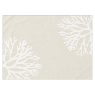 Nappe Silhouettes de corail de mer