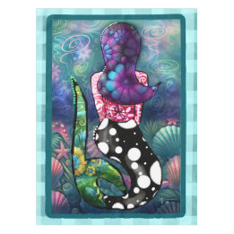 Nappe Sirène Abstraite Fantaisiste Nautilus Sarcelles Co