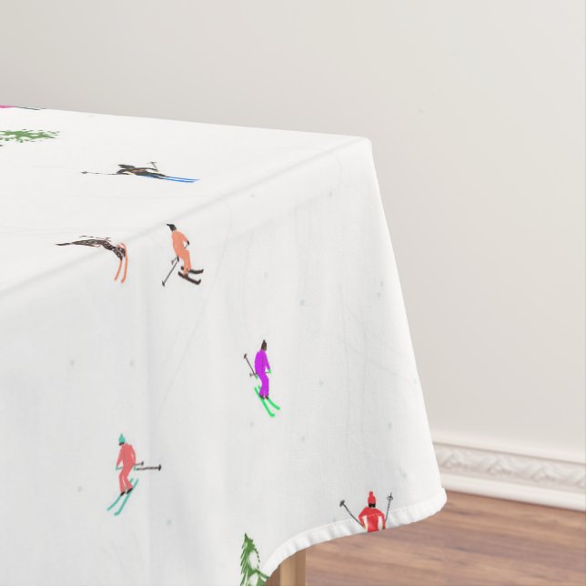 Nappe Skieurs alpins de vacances (In Situ)