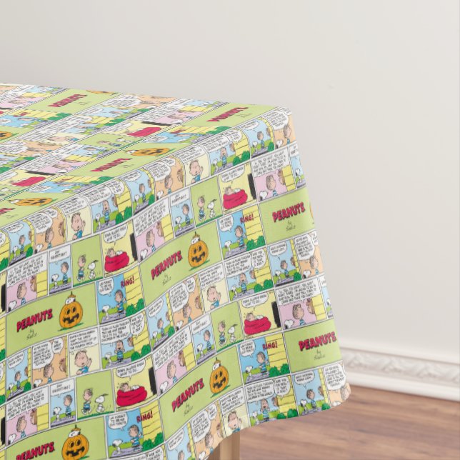 Nappe Snoopy & Linus | Les grandes nouvelles Citrouilles (In Situ)