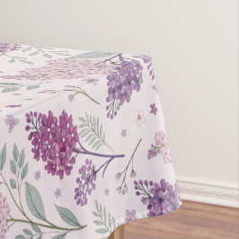 Nappe Soft Pink and Purple Lilac Floral Pattern