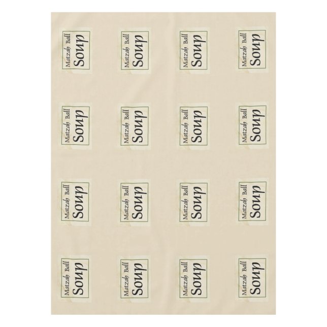 Nappe Soupe à boule de Matzah (Devant)