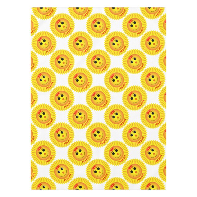 Nappe Soyez heureux (Devant)