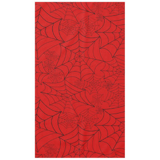 Nappe spiderweb halloween gothic spider web red