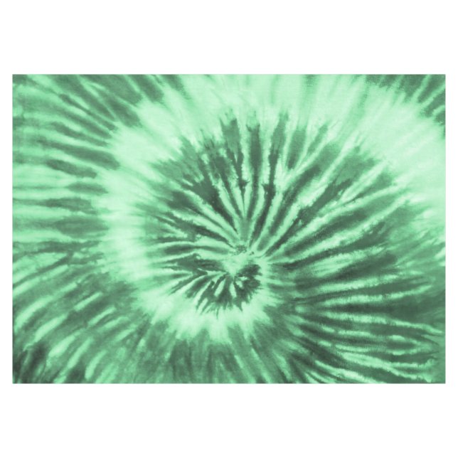 Nappe Spiral Tie-Dye - Vert (Devant (Horizontal))