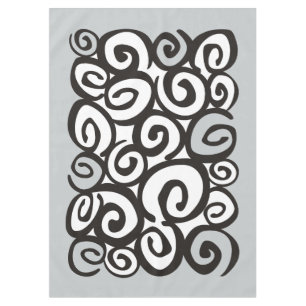 Nappe Spirales Motif noir & blanc + vos idées
