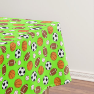Nappe Sports Anniversaire Fête Enfants mignonne