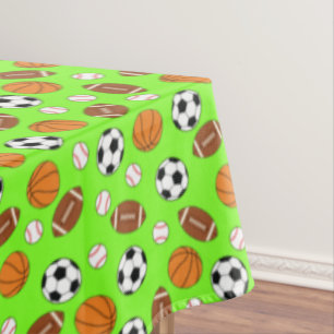 Nappe Sports Anniversaire Fête Enfants mignonne