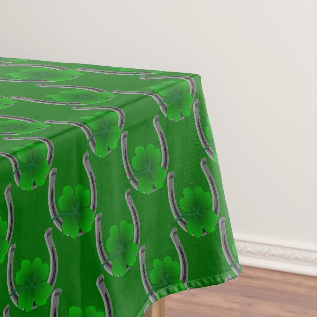 Nappe St. Patrick's Tablecloth Lucky Charm Tablecloth (In Situ)