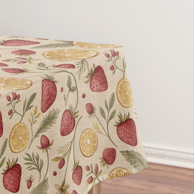 Nappe Strawberry Lemon Pattern (In Situ)