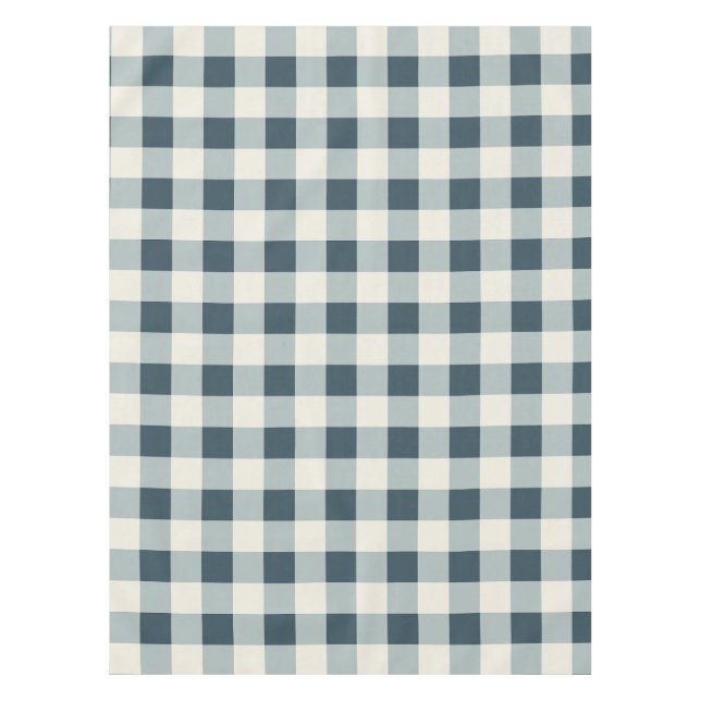 Nappe Style En vichy Agritourisme Bleu Classique (Devant)