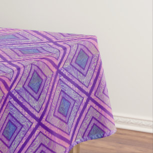 Nappe Style moderne Art Nouveau violet Motif Lavande