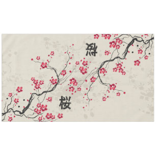 Nappe Style oriental Sakura Cherry Blossom Art