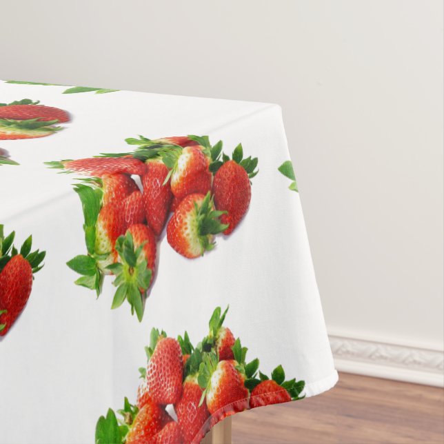 Nappe Style Pays Motif de fraise en tissu de table (In Situ)