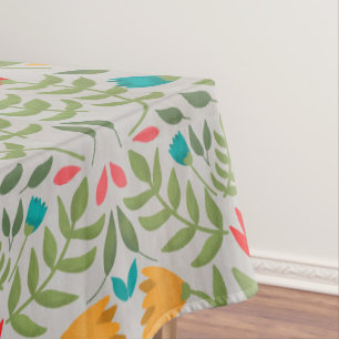 Nappe Style Tableau Floral élégant