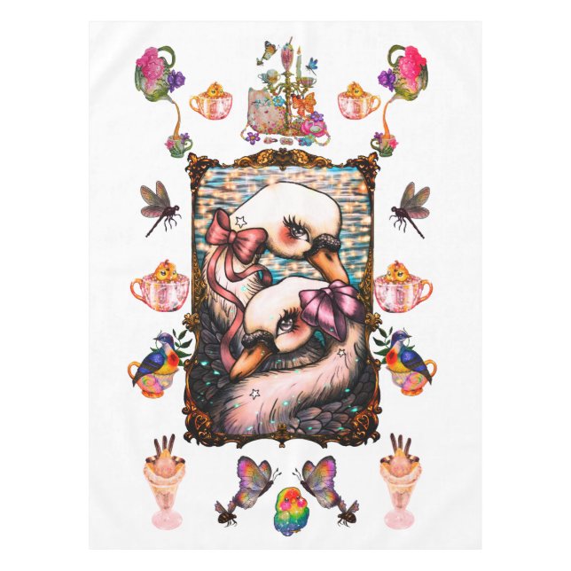 Nappe Swan lovers (Devant)