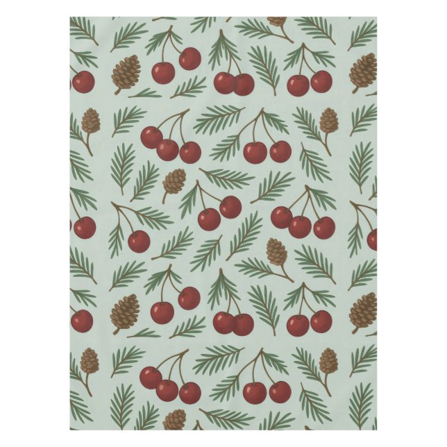 Nappe 🌿 Sweet Cherry Woodland Holiday Collection (Devant)