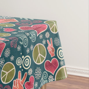 Nappe Symbole de la paix Hipster Pacifisme