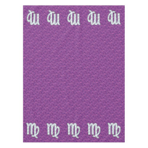 Nappe Symbole Virgo Zodiac Camouflage numérique Fuchsia