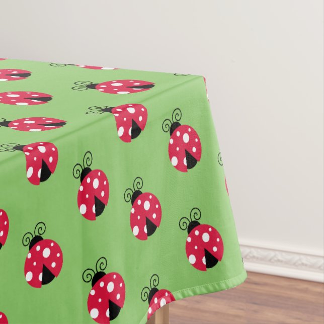 Nappe Table "60x84" Ladybug (In Situ)
