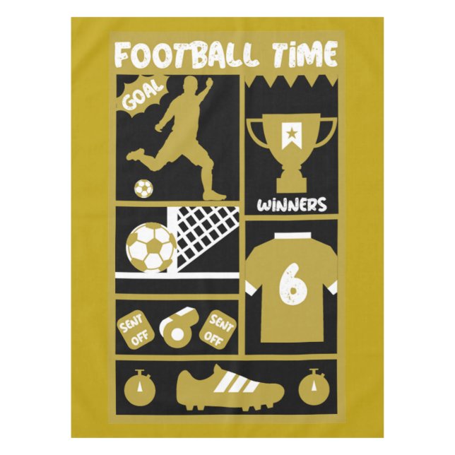 Nappe Table de football britannique (Devant)