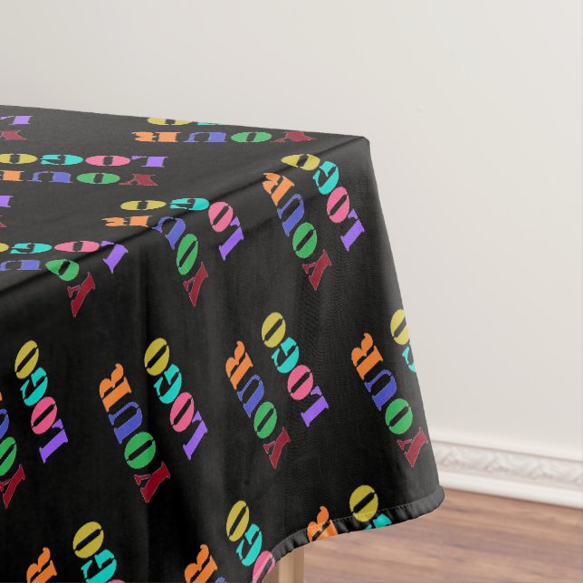 Nappe Table de logo d'entreprise personnalisée - Choisir (In Situ)