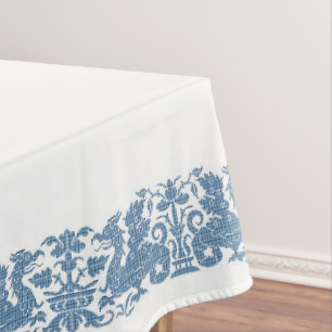 Nappe Table Wyverns médiévale/Renaissance, 52 po x 70 po