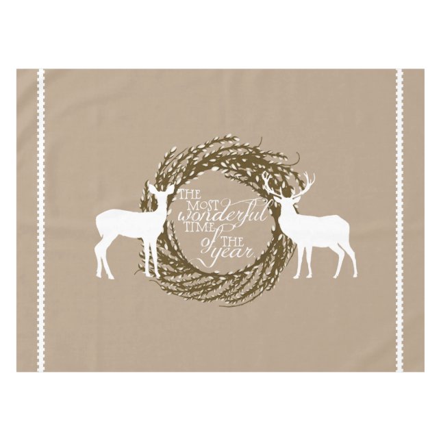 Nappe Tan Deer Plus Merveilleux Temps Couverture De Serr (Devant (Horizontal))