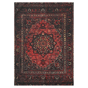 Nappe Tapis persan dans le champ teinté rose