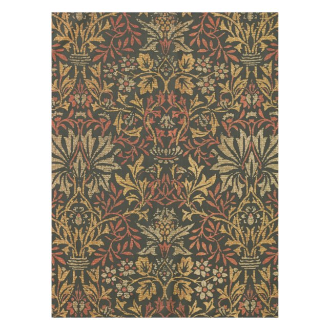 Nappe Tapisserie du jardin de fleurs William Morris (Devant)